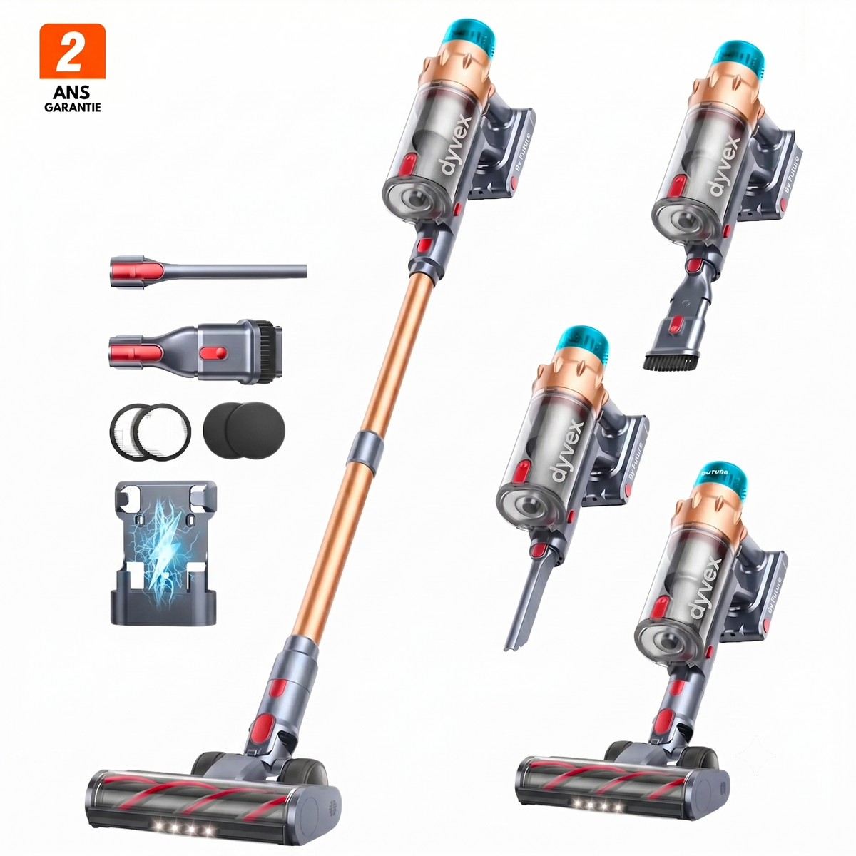 Aspirateur balai sans fil Nexvac V18